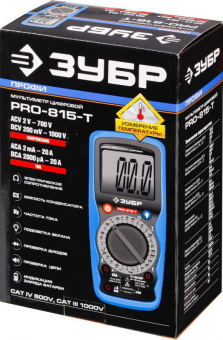 Мультиметр Зубр PRO-815-Т от магазина РЭССИ