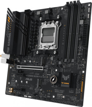 Материнская плата Asus A620M-F GAMING WIFI SocketAM5 AMD A620 2xDDR5 mATX AC`97 8ch(7.1) 2.5Gg RAID+HDMI+DP от магазина РЭССИ