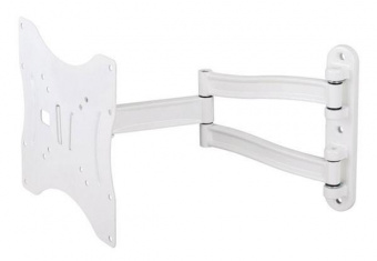 Кронштейн для телевизора Kromax TECHNO-3 белый 15"-40" макс.20кг настенный поворот и наклон от магазина РЭССИ