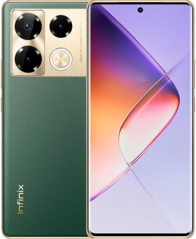 Смартфон Infinix X6850 Note 40 Pro 256Gb 8Gb зеленый моноблок 3G 4G 2Sim 6.78" 1080x2436 Android 14 108Mpix 802.11 a/b/g/n/ac NFC GPS GSM900/1800 GSM1900 TouchSc Protect FM от магазина РЭССИ