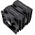 Устройство охлаждения(кулер) Thermalright Peerless Assassin 120 Soc-AM5/AM4/1151/1200/1700 черный 4-pin 25.6dB Al+Cu 750gr Ret (PA120-BLACK) от магазина РЭССИ