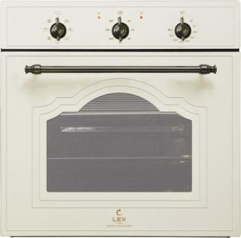Духовой шкаф Электрический Lex EDM 6075С IV LIGHT белый антик от магазина РЭССИ