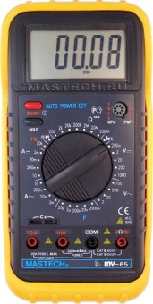 Универсальный мультиметр MASTECH MY65 13-2052 от магазина РЭССИ