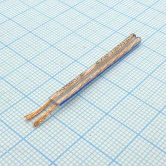 Провод  акустический 2 х 0.5мм.кв. прозр от магазина РЭССИ