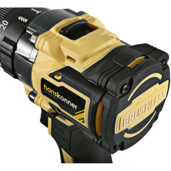 Аккумуляторный шуруповерт Hanskonner 1BatterySystem HCD18165BLI от магазина РЭССИ