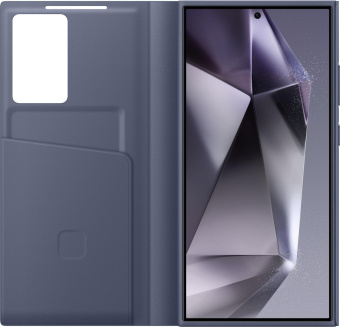 Чехол (флип-кейс) Samsung для Samsung Galaxy S24 Ultra Smart View Wallet Case S24 Ultra фиолетовый (EF-ZS928CVEGRU) от магазина РЭССИ