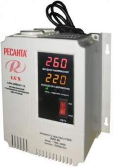 Стабилизатор напряжения Ресанта АСН-2000Н/1-Ц однофазный серый (63/6/15) от магазина РЭССИ