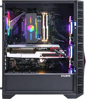 Корпус Zalman Z3 Iceberg черный без БП ATX 4x120mm 5x140mm 1xUSB2.0 2xUSB3.0 audio bott PSU от магазина РЭССИ