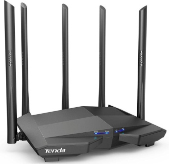 Роутер беспроводной Tenda AC11 AC1200 10/100/1000BASE-TX черный от магазина РЭССИ