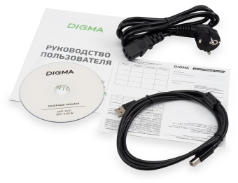 Принтер лазерный Digma DHP-2401 A4 белый от магазина РЭССИ