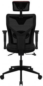 Кресло игровое Aerocool Guardian черный/красный сиденье черный эко.кожа/сетка крестов. нейлон от магазина РЭССИ