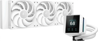 Система водяного охлаждения Deepcool Mystique 360 Soc-AM5/AM4/1200/1700/1851 белый 4-pin 36.49dB Al 1847gr Ret (R-LX360-WHDSNMP-G-1) от магазина РЭССИ
