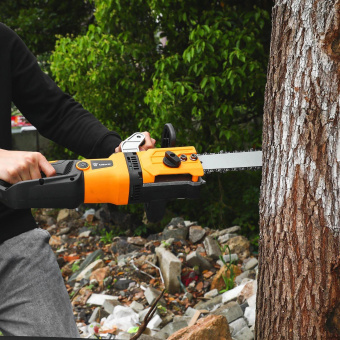 Шина для цепных пил Deko R-CS10 64звен. для DKEC 18/DKCHS 40 Pro 18 (упак.:1шт) (080-2042) от магазина РЭССИ