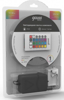 Лента светодиод. Gauss Basic 3м (BT041) от магазина РЭССИ