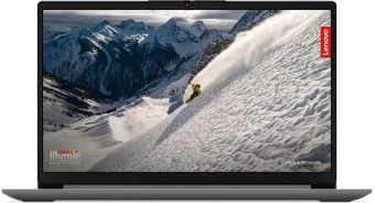 Ноутбук Lenovo IdeaPad 1 15AMN7 Ryzen 3 7320U 8Gb SSD512Gb AMD Radeon 610M 15.6" TN FHD (1920x1080) noOS grey WiFi BT Cam (82VG00MSUE) от магазина РЭССИ