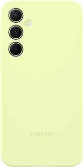 Чехол (клип-кейс) Samsung для Samsung Galaxy A55 Silicone Case A55 лайм (EF-PA556TMEGRU) от магазина РЭССИ