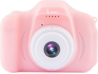 Фотоаппарат Rekam iLook K330i розовый 20Mpix 2" 720p SDXC CMOS/Li-Ion от магазина РЭССИ