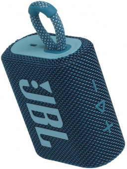 Колонка порт. JBL GO 3 синий 4.2W 1.0 BT 10м (JBLGO3BLU) от магазина РЭССИ