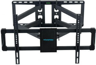 Кронштейн для телевизора Kromax ATLANTIS-70 черный 32"-75" макс.101кг настенный поворотно-выдвижной и наклонный от магазина РЭССИ