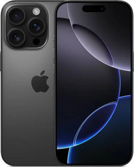 Смартфон Apple A3294 iPhone 16 Pro 128Gb черный титан моноблок 3G 4G 2Sim 6.3" 1206x2622 iOS 18 48Mpix 802.11 a/b/g/n/ac/ax/be NFC GPS Protect от магазина РЭССИ