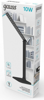 Светильник Gauss GT2012 настольный на подставке черный 10Вт от магазина РЭССИ