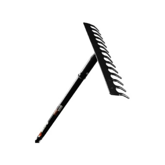 Грабли прямые Вихрь 14 зубьев сталь с металлическим черенком 73/7/1/13 от магазина РЭССИ