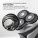 Картинка Бритва роторная Polaris PMR 0305R wet&dry PRO 5 blades реж.эл.:3 питан.:аккум. черный от магазина РЭССИ Бритва роторная Polaris PMR 0305R wet&dry PRO 5 blades реж.эл.:3 питан.:аккум. черный от магазина РЭССИ