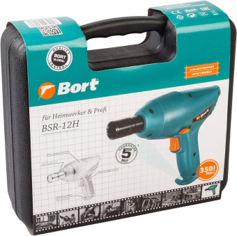 Гайковерт Bort BSR-12H авт.сеть патрон:квад.1/2" (кейс в комплекте) (91275806) от магазина РЭССИ