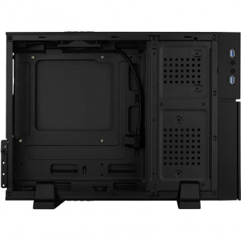 Корпус Aerocool Playa Slim черный без БП mATX 1x80mm 2xUSB3.0 audio bott PSU от магазина РЭССИ