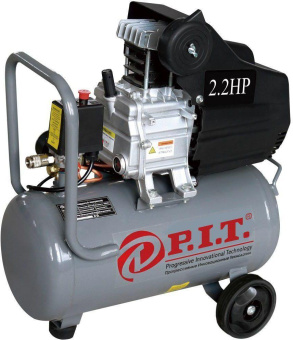 Компрессор поршневой P.I.T. PAC24-C масляный 206л/мин 24л 1500Вт серый от магазина РЭССИ