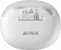 Гарнитура вкладыши A4Tech 2Drumtek B27 TWS белый беспроводные bluetooth в ушной раковине (B27 GRAYISH WHITE) от магазина РЭССИ