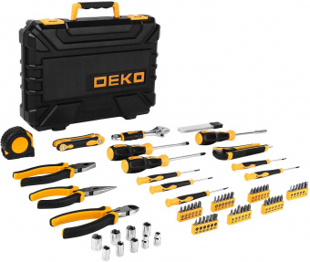 Набор инструментов Deko TZ82 82 предмета (жесткий кейс) от магазина РЭССИ