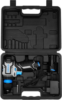 Дрель-шуруповерт Deko Loner 12V Pro аккум. патрон:быстрозажимной (кейс в комплекте) (085-1122) от магазина РЭССИ