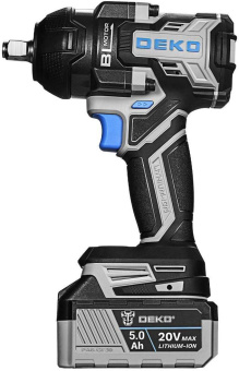Гайковерт Deko DKIS20FU-Li серый/черный от магазина РЭССИ