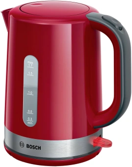 Чайник электрический Bosch TWK6A514 1.7л. 2200Вт красный корпус: пластик от магазина РЭССИ