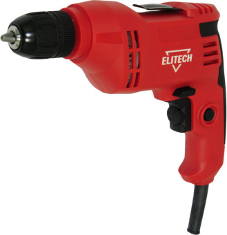 Дрель безударная Elitech Д 580РЭ (Е2201.003.00) 580Вт патрон:быстрозажимной реверс (191583) от магазина РЭССИ