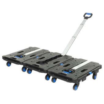 Платформенная складная тележка СТЕЛЛА-ТЕХНИК алюминий сталь пластик грузоподъемность 137 кг FW-99HA от магазина РЭССИ