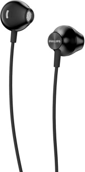 Наушники вкладыши Philips TAUE100BK/00 1.2м черный проводные в ушной раковине от магазина РЭССИ