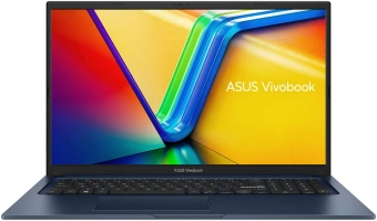 Ноутбук Asus Vivobook 17 X1704VA-AU321 Core 5 120U 16Gb SSD1Tb Intel Graphics 17.3" IPS FHD (1920x1080) noOS blue WiFi BT Cam (90NB13X2-M002V0) от магазина РЭССИ