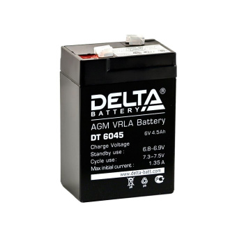 Аккумулятор DT 6В 4.5Ач DT6045 от магазина РЭССИ