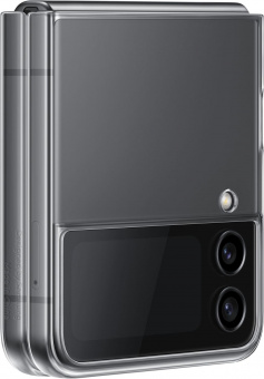 Чехол (клип-кейс) Samsung для Samsung Galaxy Z Flip4 Clear Slim Cover Z Flip4 прозрачный (EF-QF721CTEGRU) от магазина РЭССИ