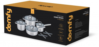 Набор посуды Domfy Home Grigio 10 предметов (DKM-CW206) от магазина РЭССИ