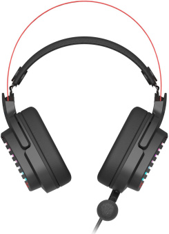 Наушники с микрофоном A4Tech Bloody G560 черный/красный 2м мониторные оголовье (G560 SPORTS RED) от магазина РЭССИ