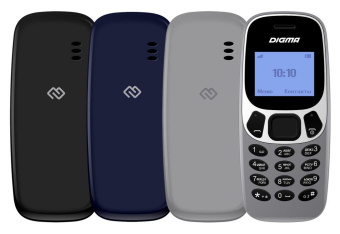 Мобильный телефон Digma Linx A105N 2G 32Mb серый моноблок 1Sim 1.44" 68x96 GSM900/1800 от магазина РЭССИ