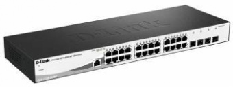 Коммутатор D-Link DGS-1210-28/ME/A2 24G 4SFP управляемый от магазина РЭССИ