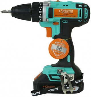 Дрель-шуруповерт Sturm! CD3620 аккум. патрон:быстрозажимной (кейс в комплекте) от магазина РЭССИ