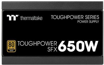 Блок питания Thermaltake SFX 650W Toughpower SFX 650 80+ gold (24+4+4pin) APFC 90mm fan 3xSATA Cab Manag RTL от магазина РЭССИ
