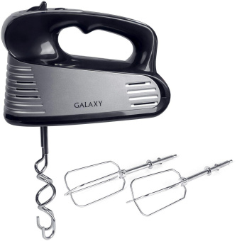Миксер ручной Galaxy гл2208черн 250Вт черный/серебристый от магазина РЭССИ