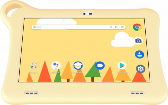 Планшет Alcatel Tkee Mini 2 9317G MT MT8167D (1.3) 4C RAM1Gb ROM32Gb 7" TN 1024x600 Android 10.0 Go мятный/светло-желтый 2Mpix 2Mpix BT WiFi Touch microSD 128Gb minUSB 2580mAh до 400hrs от магазина РЭССИ