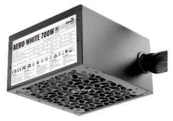 Блок питания Aerocool ATX 700W AERO WHITE 80+ (24+4+4pin) APFC 120mm fan 5xSATA RTL от магазина РЭССИ